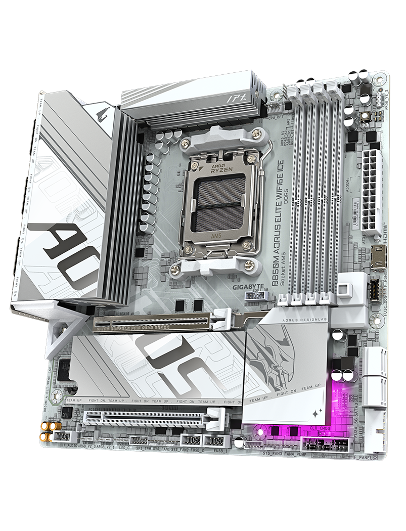 Motherboard Gigabyte B850M AORUS ELITE WIFI6E ICE