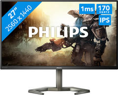 Monitor 27" Philips Evnia 5000 Gaming 2K QHD NanoIPS 165Hz 1ms - Albagame