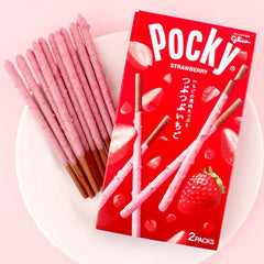 Biscuit Sticks Glico Pocky Grain Strawberry Flavor