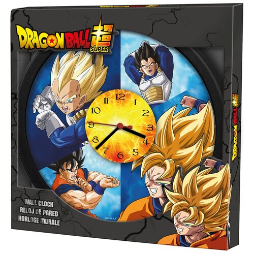 Wall Clock Dragon Ball Goku & Vegeta