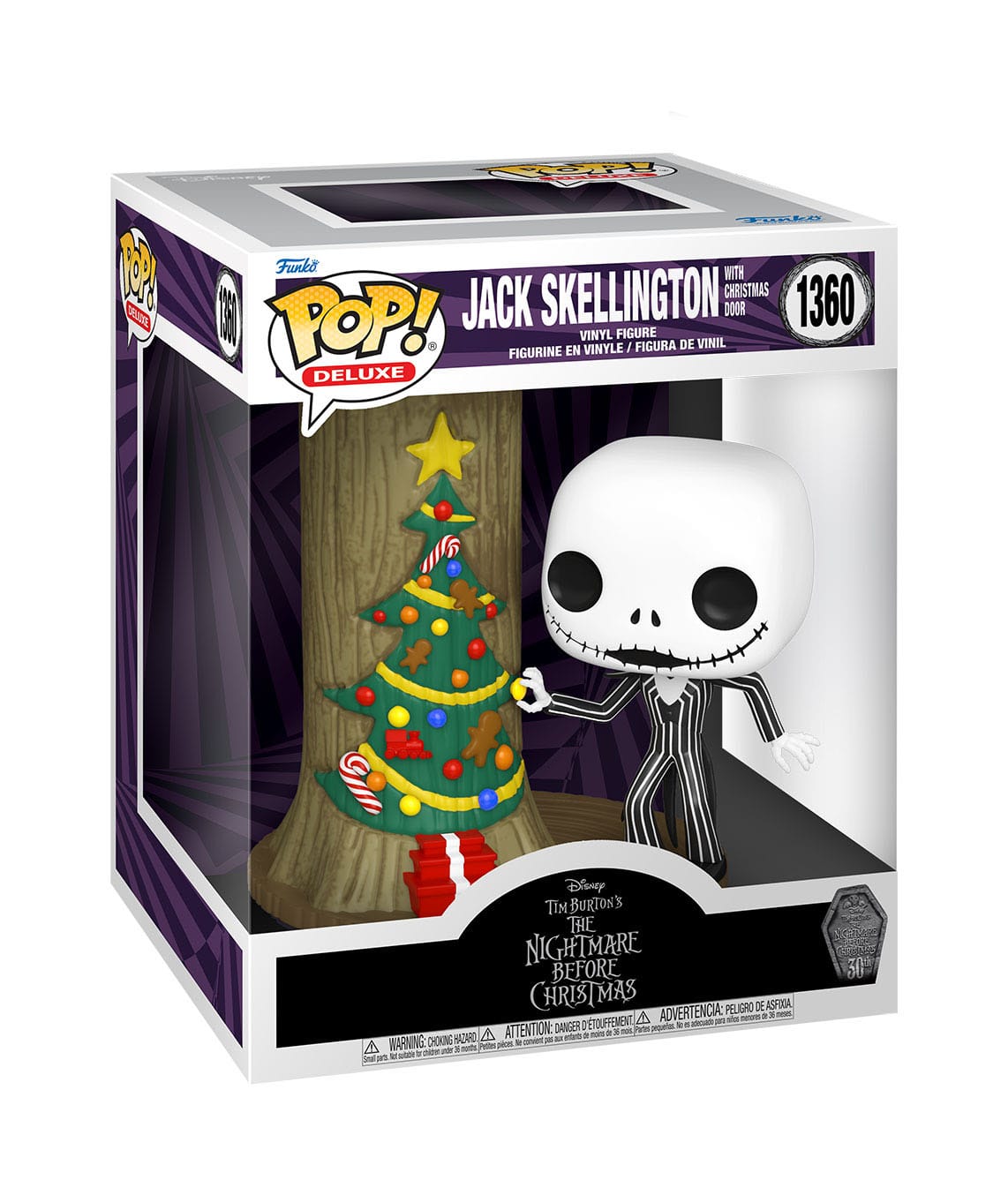 Figure Funko Pop! Deluxe 1360: Nightmare B.C. 30th Jack w/Christmas Door