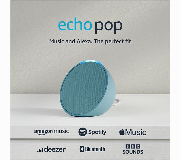 Smart Speaker Amazon Echo Pop 1st Gen Midnight Teal