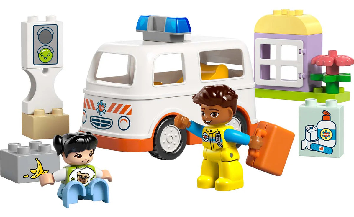 Lego Duplo Ambulance Driver Set 10447