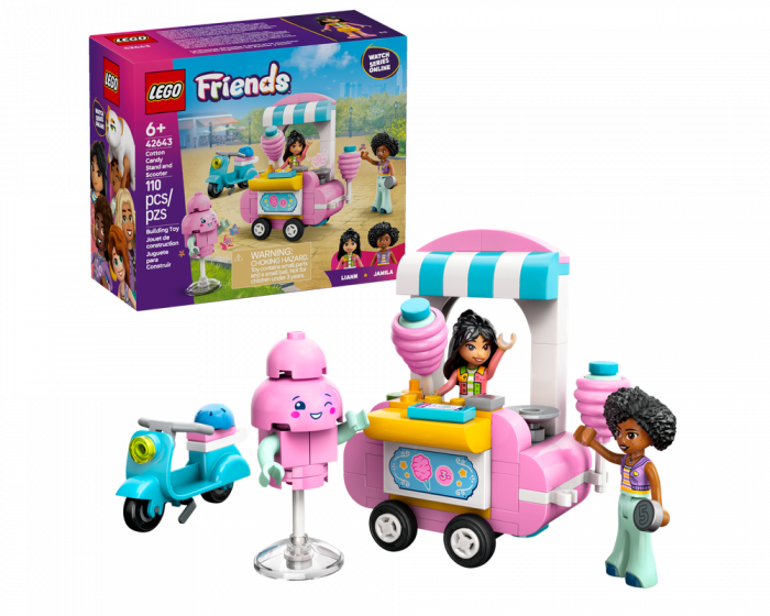 Lego Friends Cotton Candy Stand and Scooter 42643