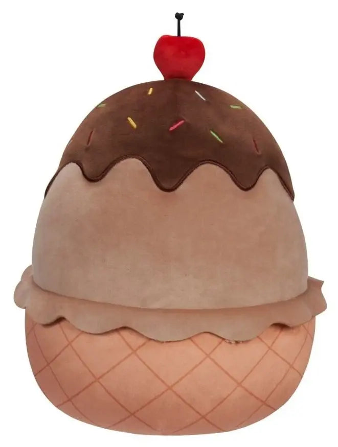 Plush Squishmallows Marta the Chocolate Ice Cream Sundae 30cm - Albagame