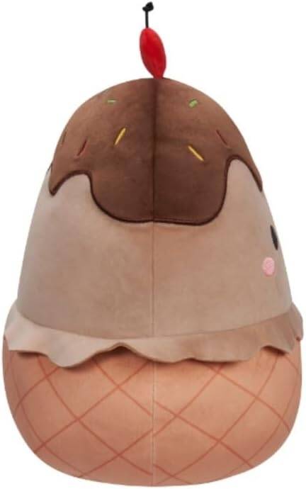 Plush Squishmallows Marta the Chocolate Ice Cream Sundae 30cm - Albagame