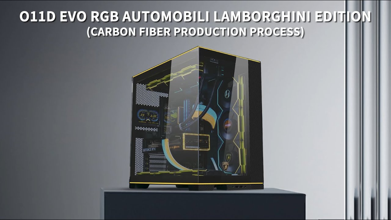 Case Lian Li O11D EVO RGB Lamborghini Edition - Albagame