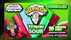 Candy Warheads Extreme Sour Freezer Pops - Albagame