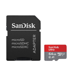 Card MicroSDXC 64GB SanDisk Ultra - Albagame