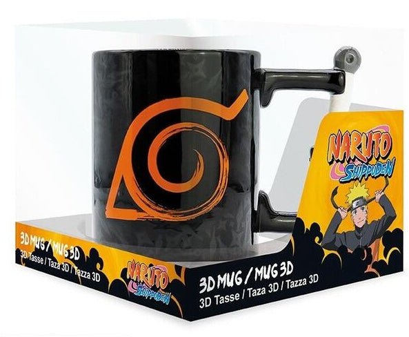 Mug 3D Naruto Shippuden Kunai Konoha