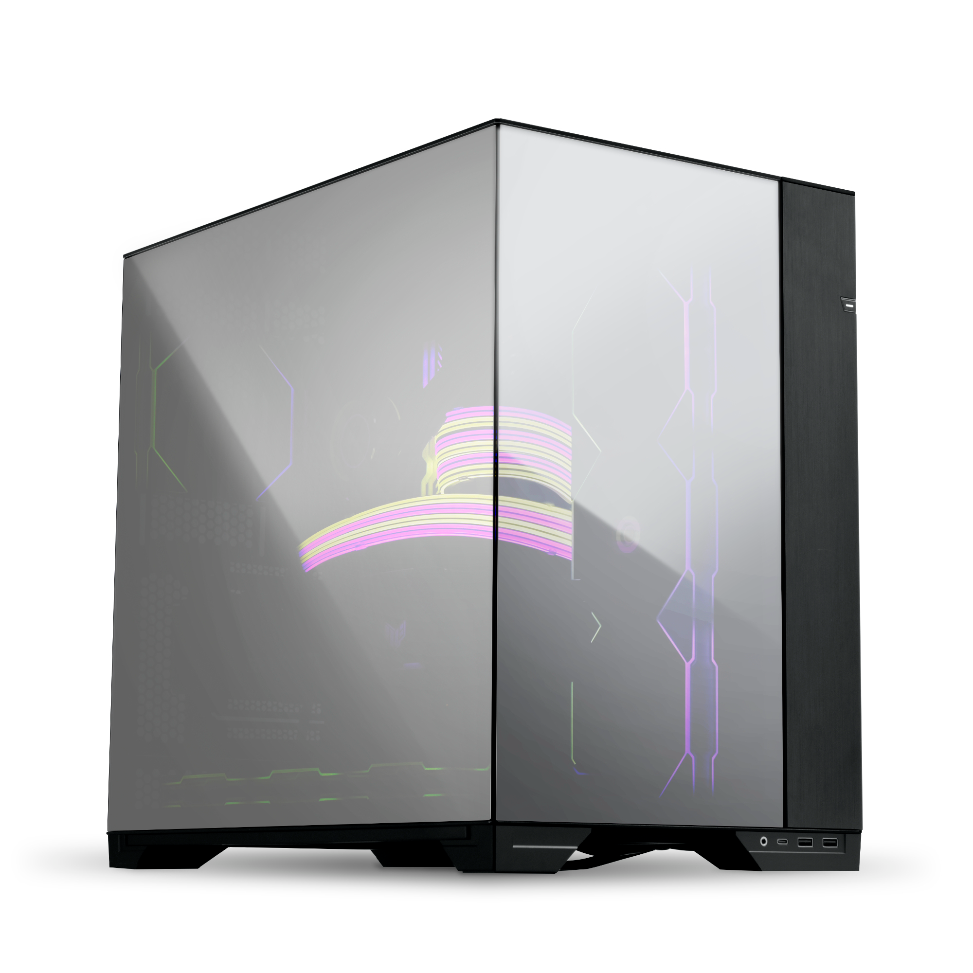 Case Lian Li O11 Vision Chrome - Albagame