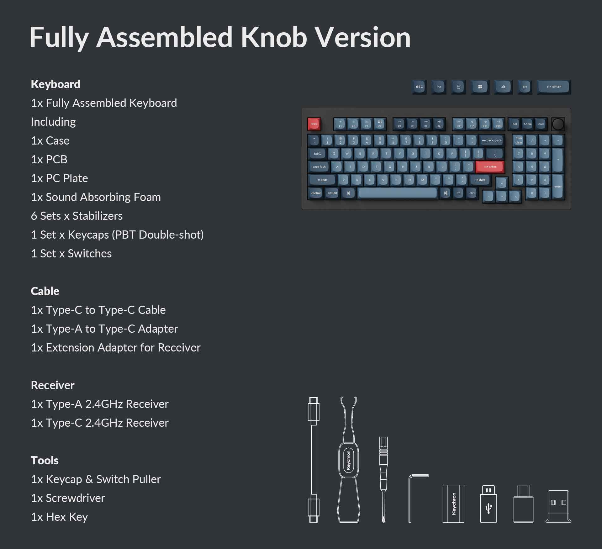 Keyboard Keychron V5 Max  V5M-D3