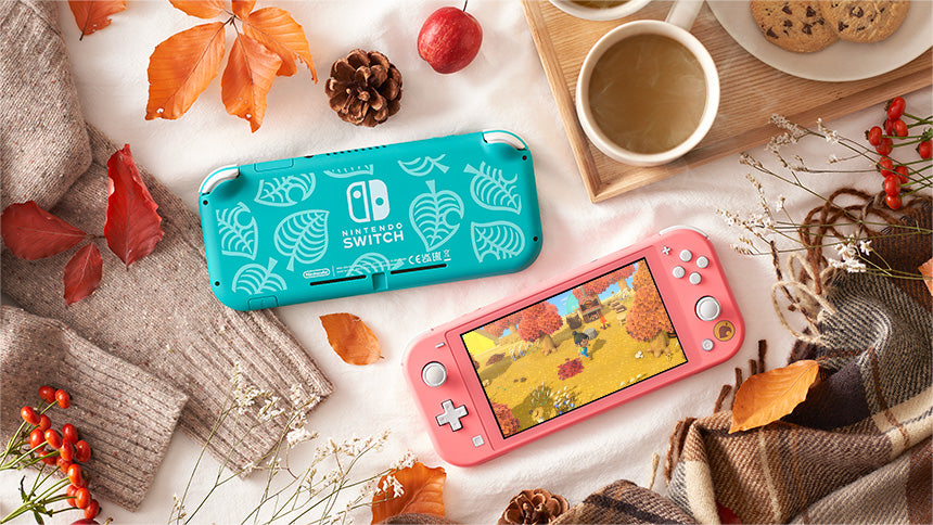 Console Nintendo Switch Lite Animal Crossing Turquoise + 12 Months Membership - Albagame