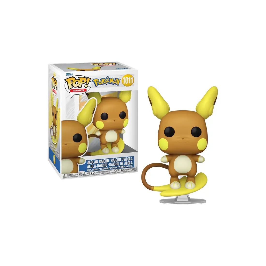 Figure Funko Pop! Games 1011: Pokemon Alolan Raichu