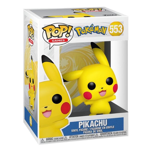 Figure Funko Pop! Games 553: Pokémon Pikachu