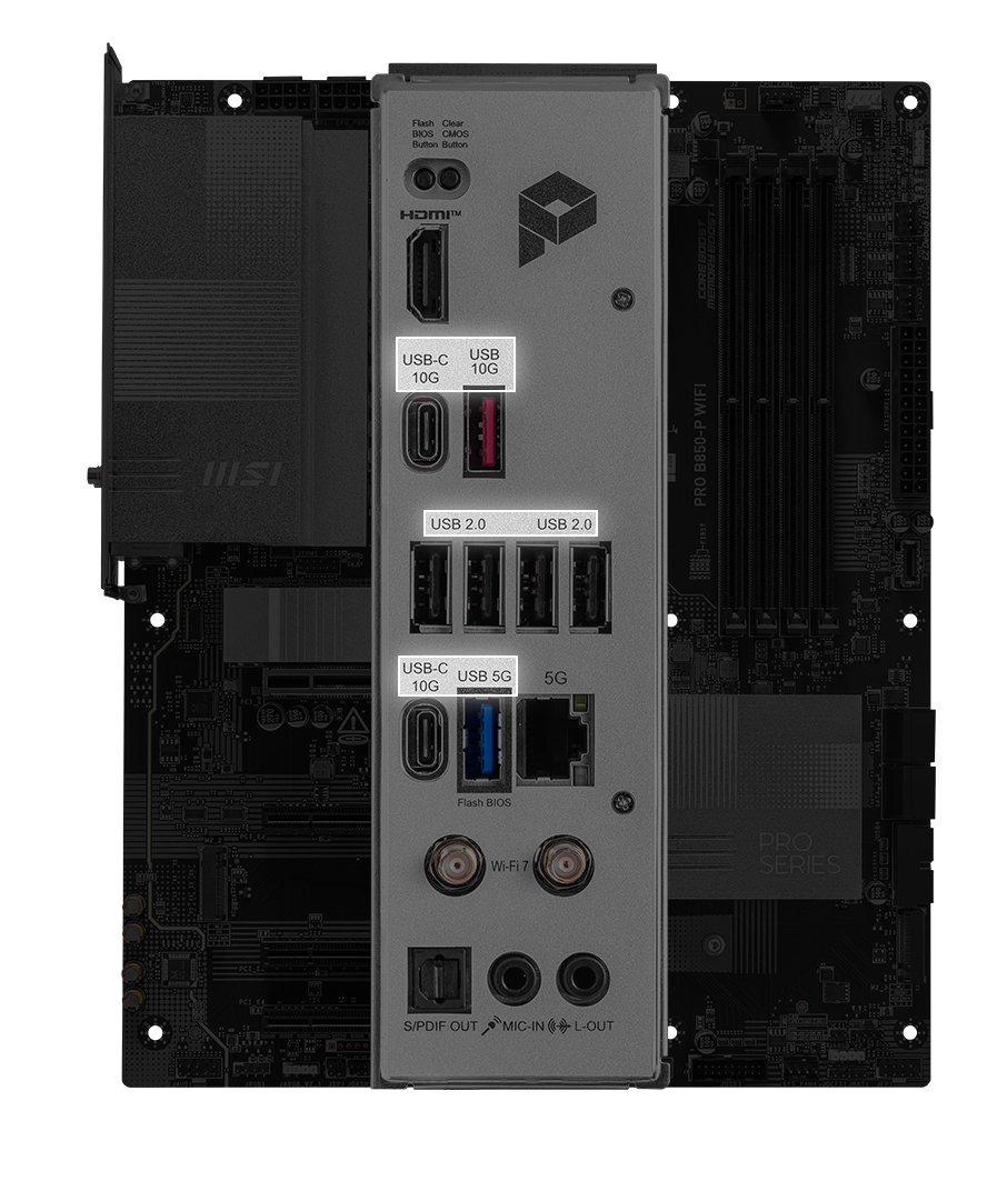 Motherboard MSI PRO B850-P WiFi