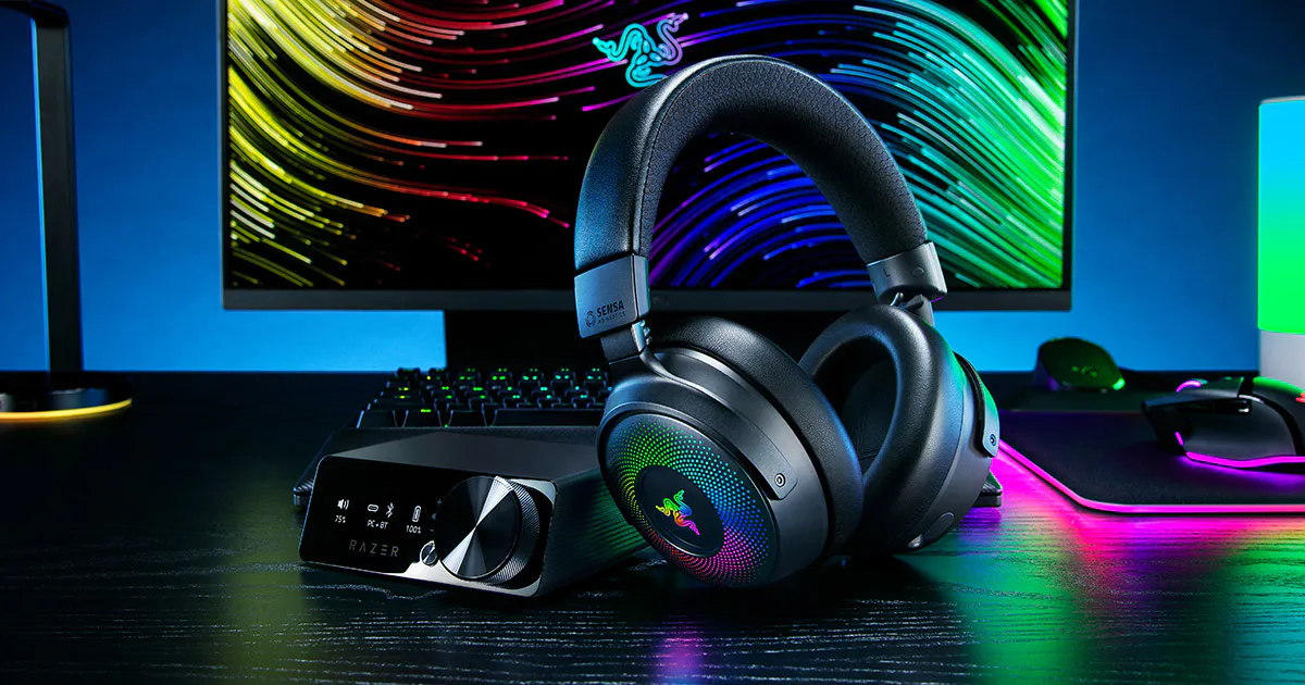 Headset Razer BLACKSHARK KRAKEN V4 PRO  Wireless and Bluetooth