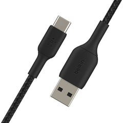 Cable USB-A to USB-C Belkin BoostCharge Braided Black