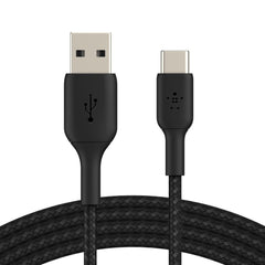 Cable USB-A to USB-C Belkin BoostCharge Braided Black