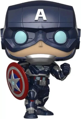 Figure Funko Pop! Games 627: Marvel's Avengers Captain America - Albagame