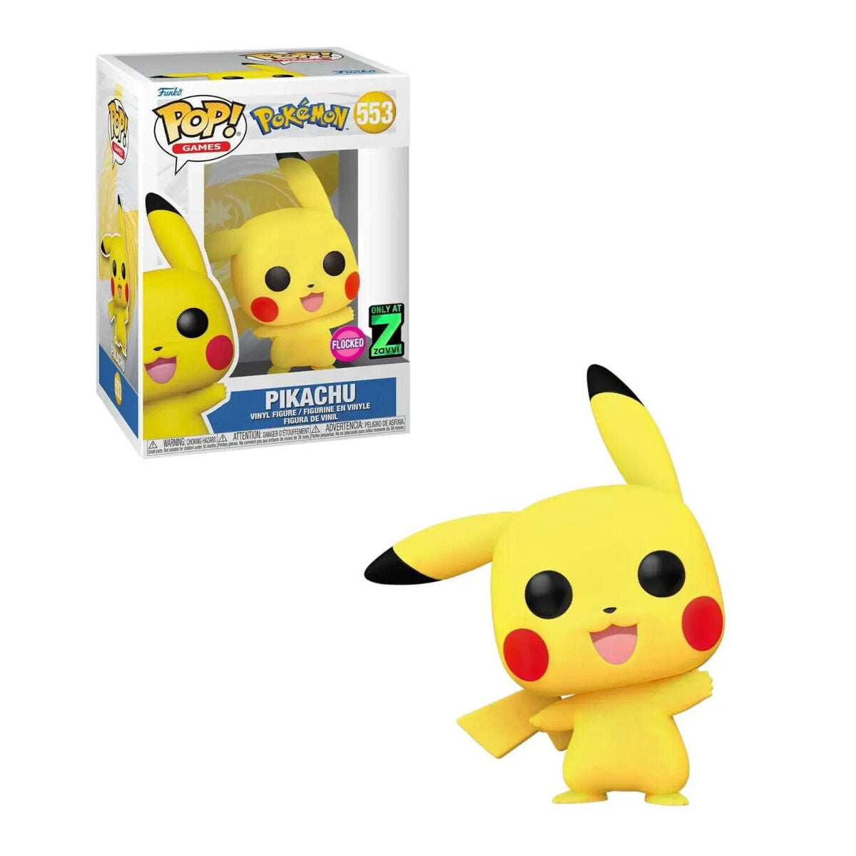 Figure Funko Pop! Games 553: Pokémon Pikachu