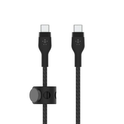 Cable USB-C to USB-C Belkin BoostCharge PRO Flex Up to 60W Braided Black