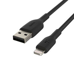 Cable USB-A to Lightning Belkin BoostCharge Braided Black