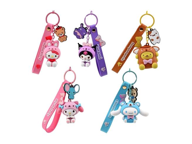 Keychain YuMe Pocket Hero Hello Kitty & Friends Pompompurin