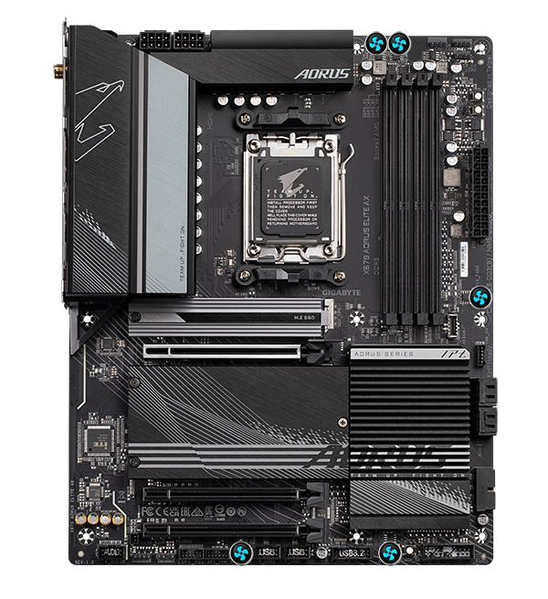 Motherboard Gigabyte X670 AORUS ELITE AX - Albagame