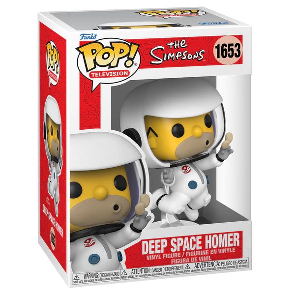 Figure Funko Pop! Television 1653: The Simpsons Deep Space Homer