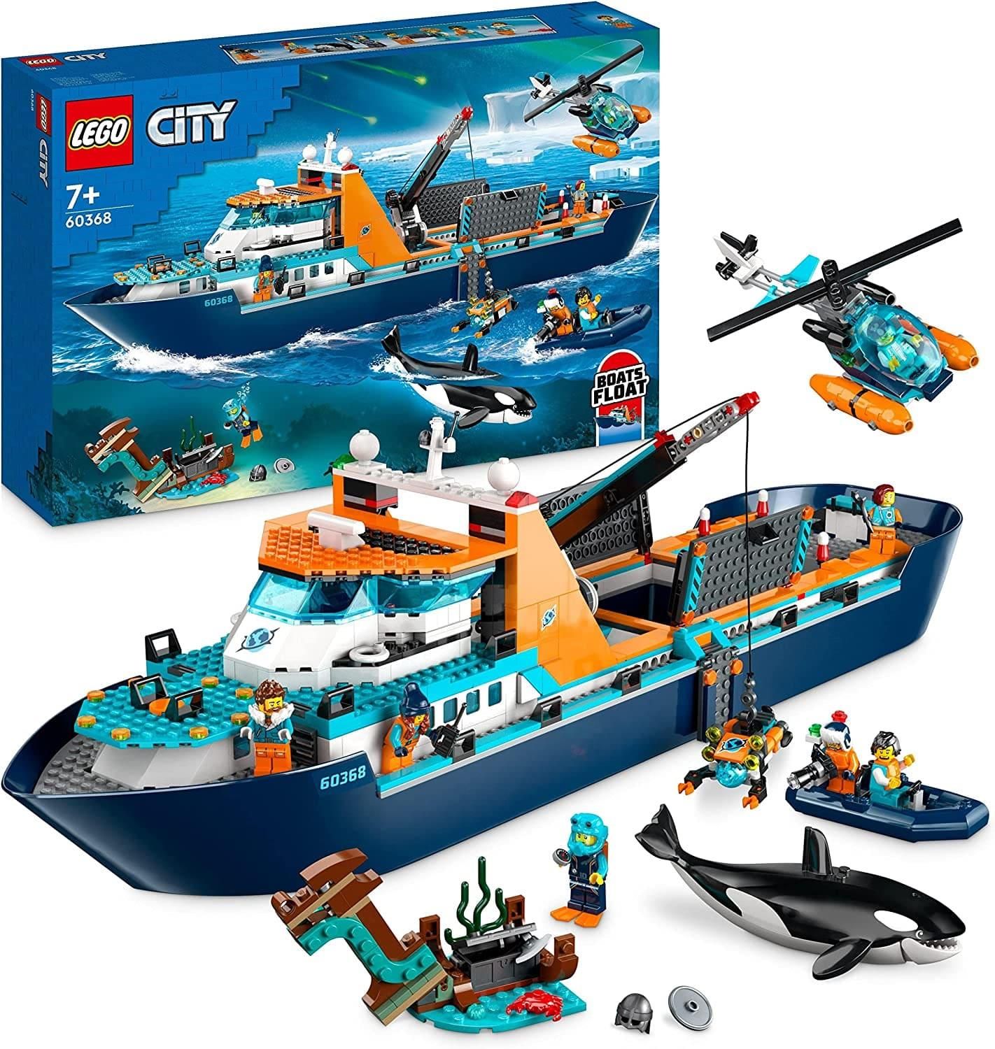 Lego City Arctic Explorer Ship 60368 - Albagame