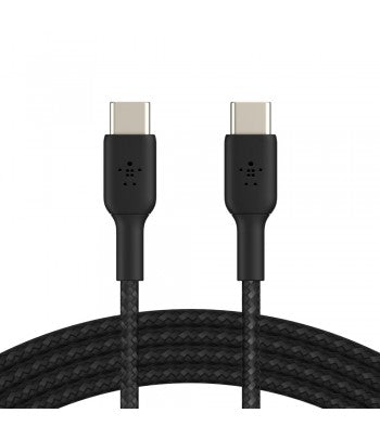 Cable USB-C to USB-C Belkin BoostCharge Braided Black