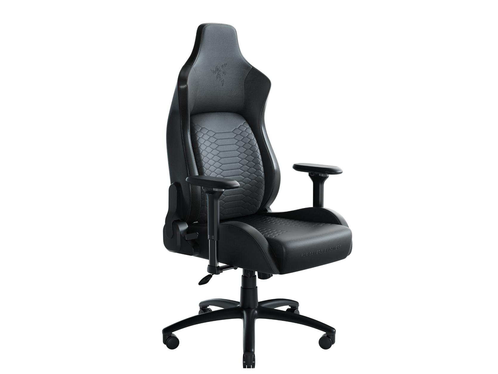 Chair Razer ISKUR XL , with built-in Lumbar Support , Synthetic Leather , Black/Green , RZ38-03950200-R3G1 - Albagame