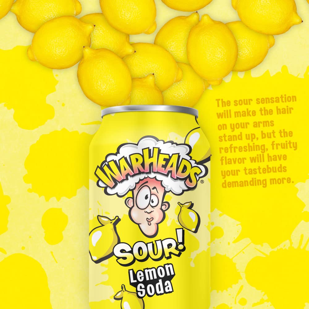 Soda Warheads Lemon - Albagame