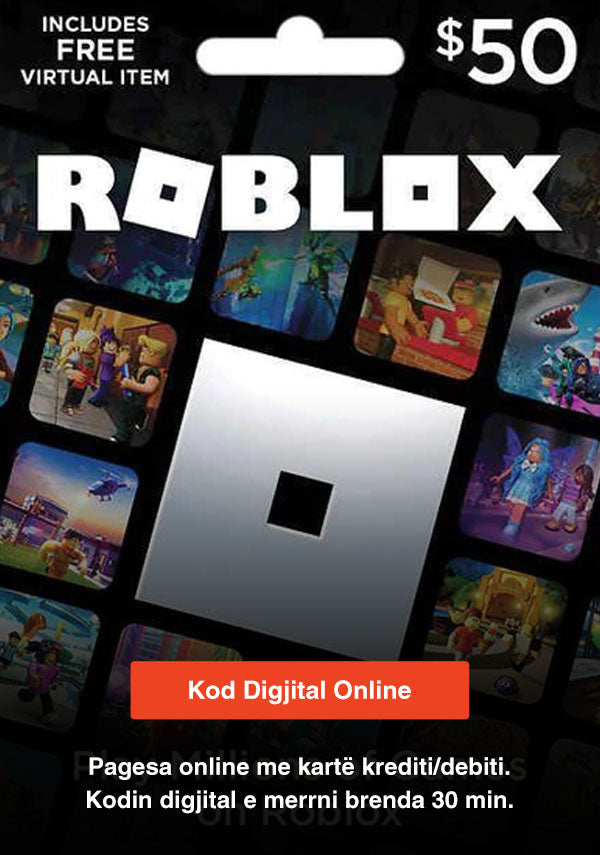 Roblox 50 USD Gift Card