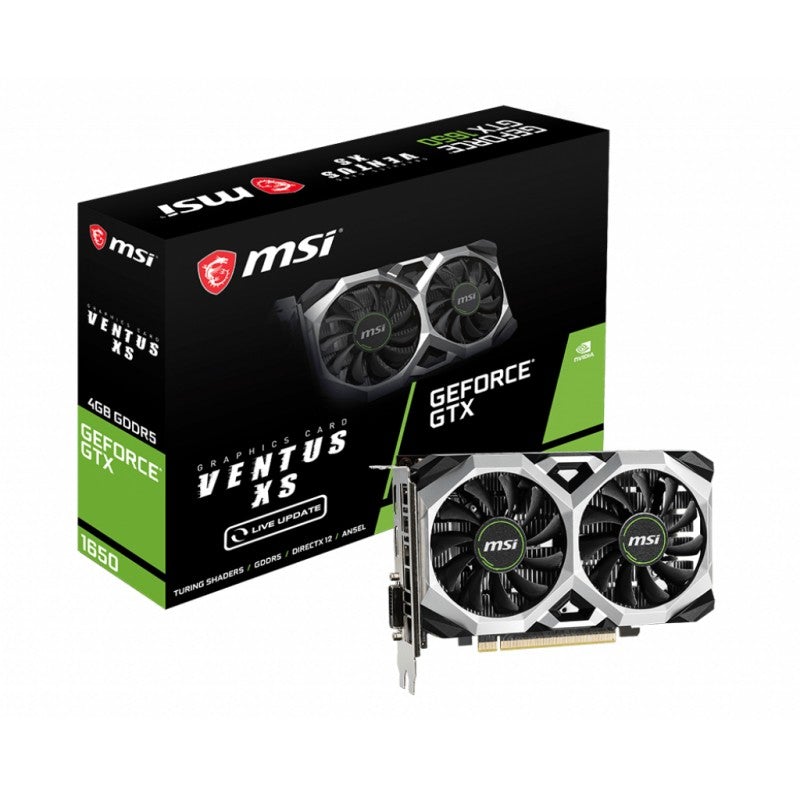 Graphics Card GTX 1650 4GB MSI VENTUS XS 4G - Albagame