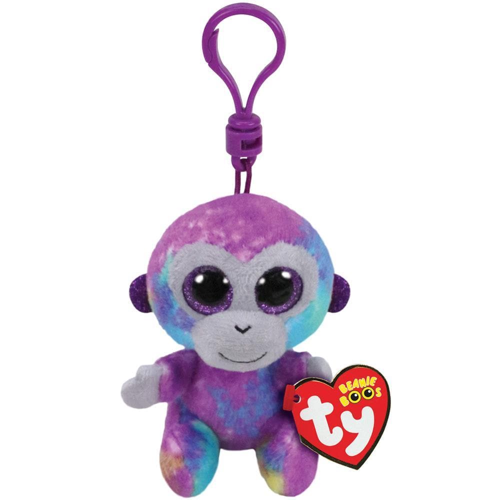 Plush Ty Beanie Boos Zuri Multicolor Monkey 8.5cm - Albagame