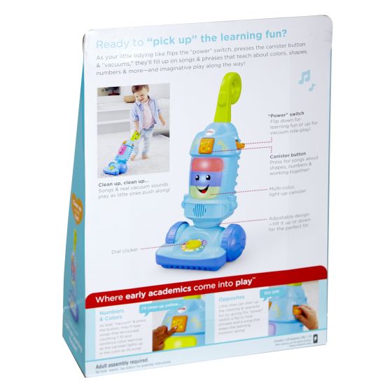 Fisher Price Laugh & Learn Light-up Learning Vacuum - Albagame