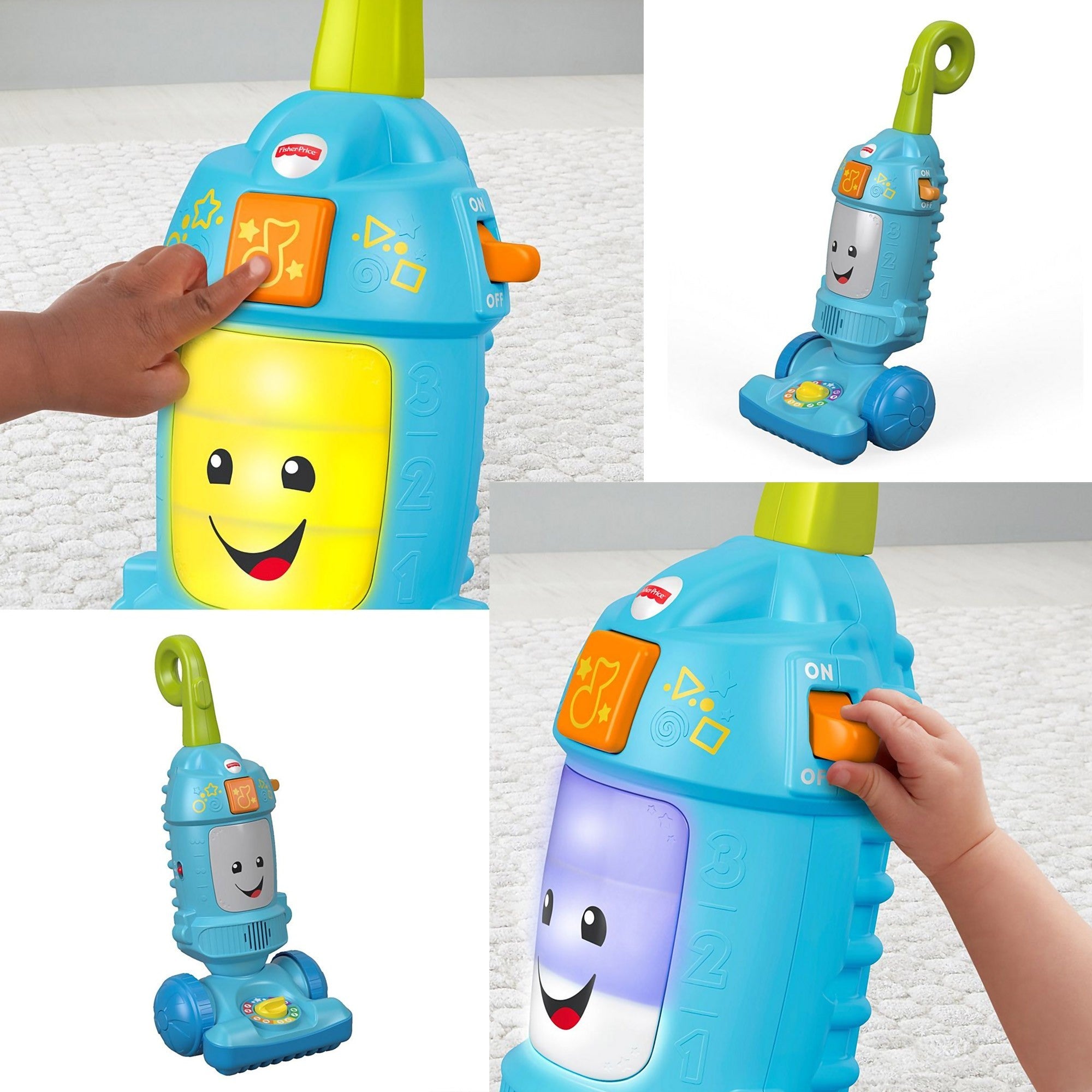 Fisher Price Laugh & Learn Light-up Learning Vacuum - Albagame