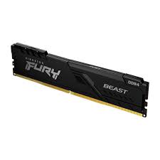 RAM , 8GB Kingston FURY Beast , 1x 8GB 3600Mhz DDR4  , Desktop , KF436C17BB/8 - Albagame