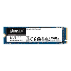 SSD Kingston NV1 250GB NVMe PCIe M.2 Gen3 x4 2100MB/s Read 1100 MB/s Write SNVS/250G - Albagame