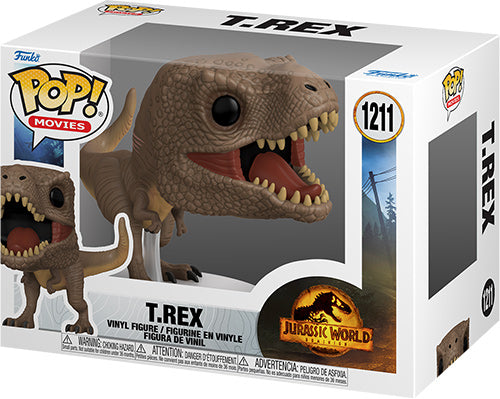 Figure Funko Pop! Vinyl Movies 1211: Jurassic World Dominion T.Rex - Albagame