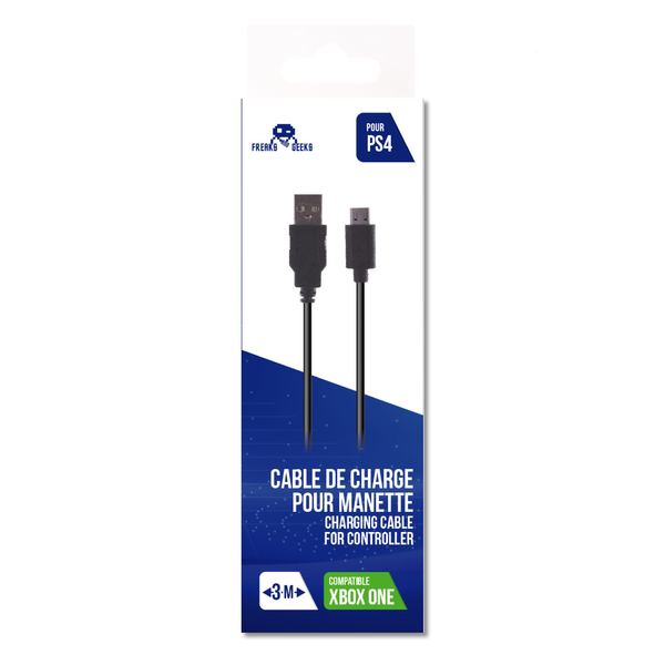 Charging Cable Freaks And Geeks për PS4 – Albagame