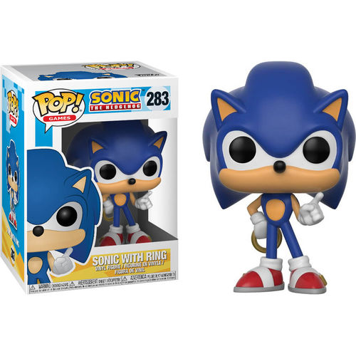 Figure Funko Pop! Games 283: Sonic With Ring - Albagame