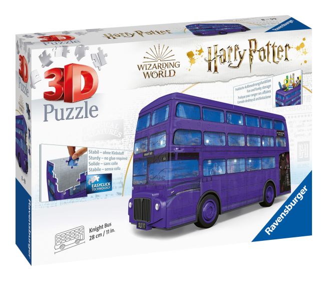 Puzzle Ravensburger 3D Harry Potter Knight Bus 216 Pcs - Albagame