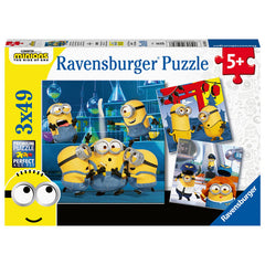 Puzzle Ravensburger Minions 2 The Rise Of Gru 3x 49 Pcs - Albagame