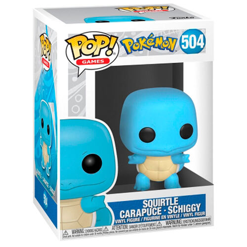 Figure Funko Pop! Games 504: Pokemon Squirtle - Albagame