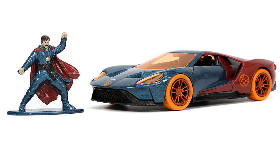 Vehicle Jada Marvel Ford Gt 2017 With Dr. Strange 1:32 - Albagame