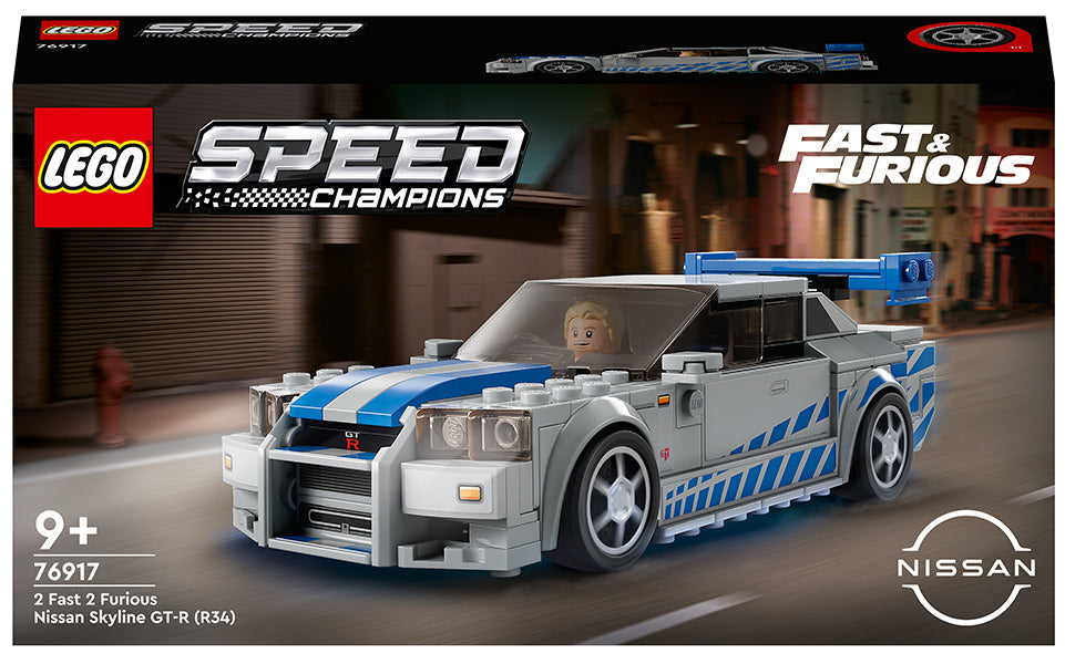 Lego Champions  2 Fast 2 Furious Nissan Skyline GT-R (R34) 76917 - Albagame