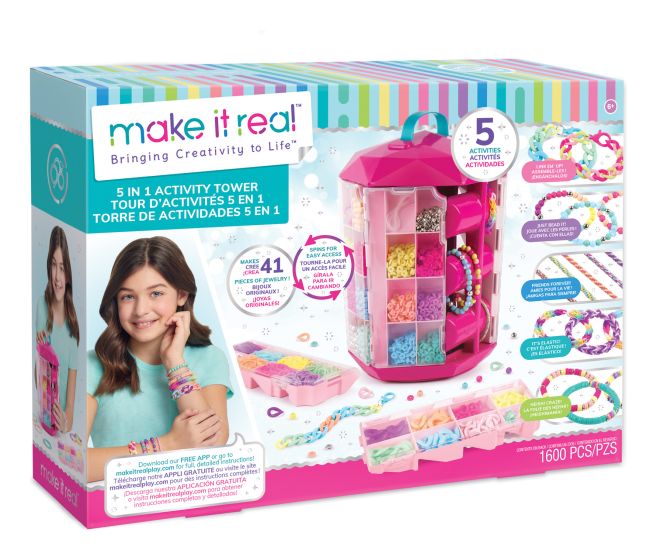 Make It Real 5-in-1 Activity Tower - Albagame